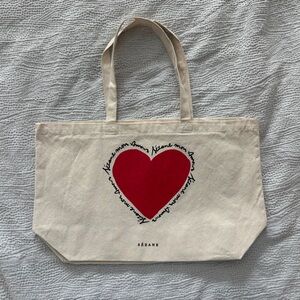 New Sézane Amour Tote Bag